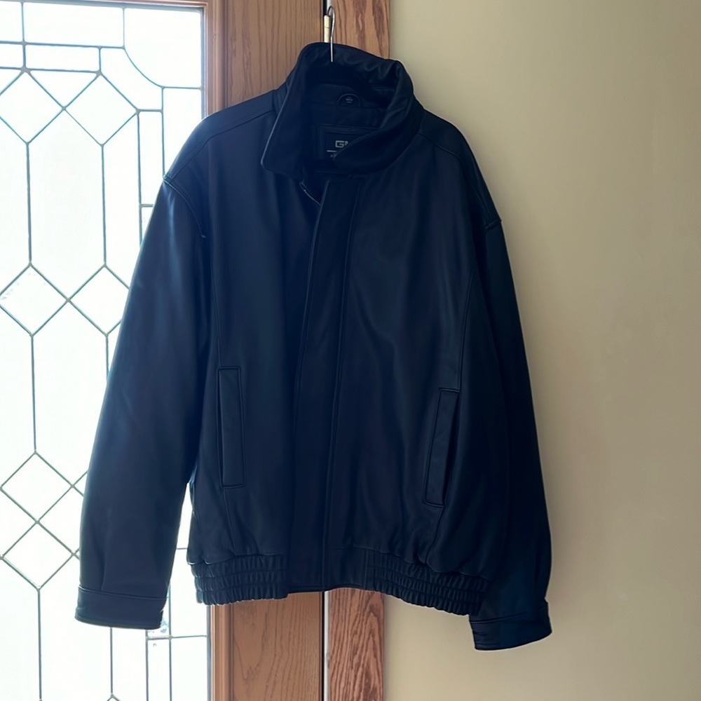 Leather Jacket, Black, XXXL, no Wear or tear!